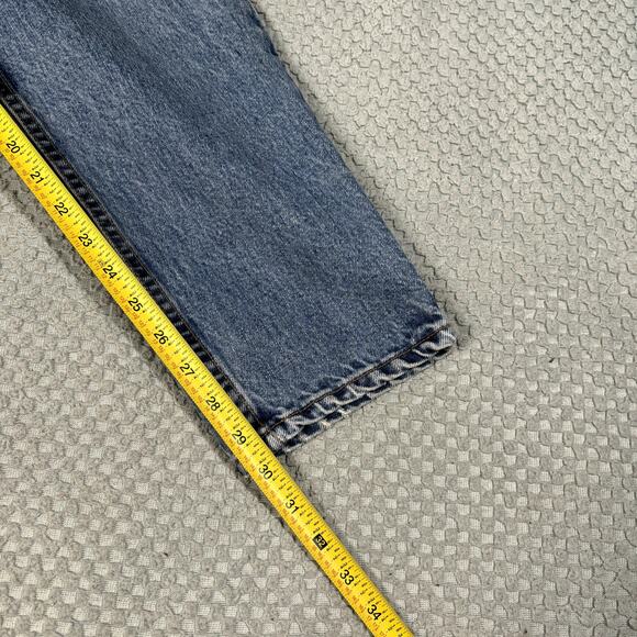 VTG Levi's 551 Women's 16 Med Relaxed Fit Tapered Leg USA Made Jeans Sz 32x30 - Picture 9 of 9